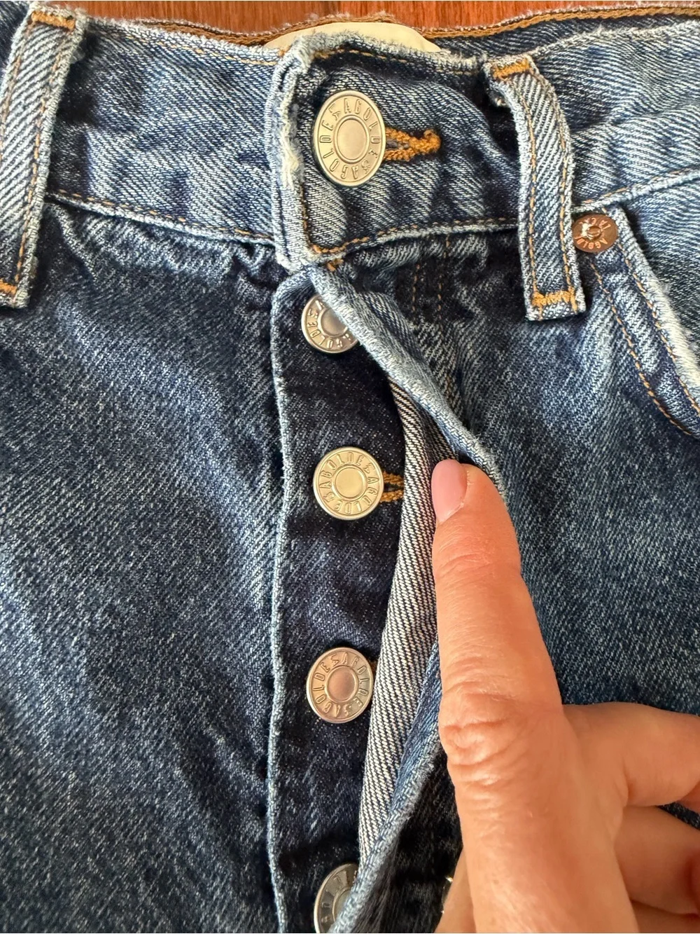 AGOLDE 90s Pinch Waist High Rise Straight Jeans in Control size 23